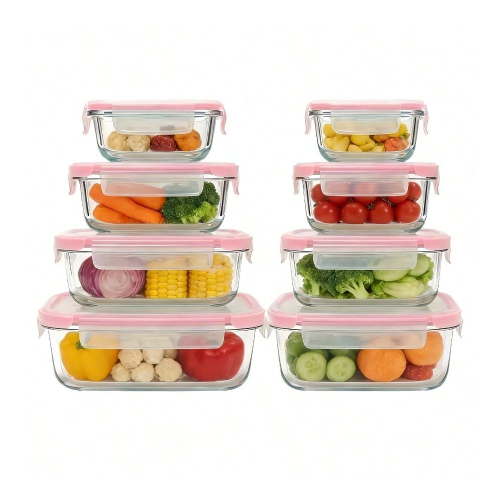 Glass Food Storage Containers, - Food Storage Design recensie en prijs