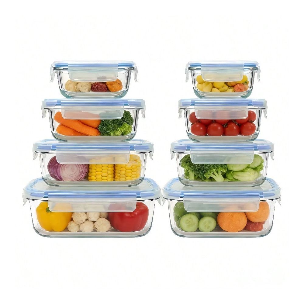 Glass Food Storage Containers, - Food Storage Design recensie en prijs
