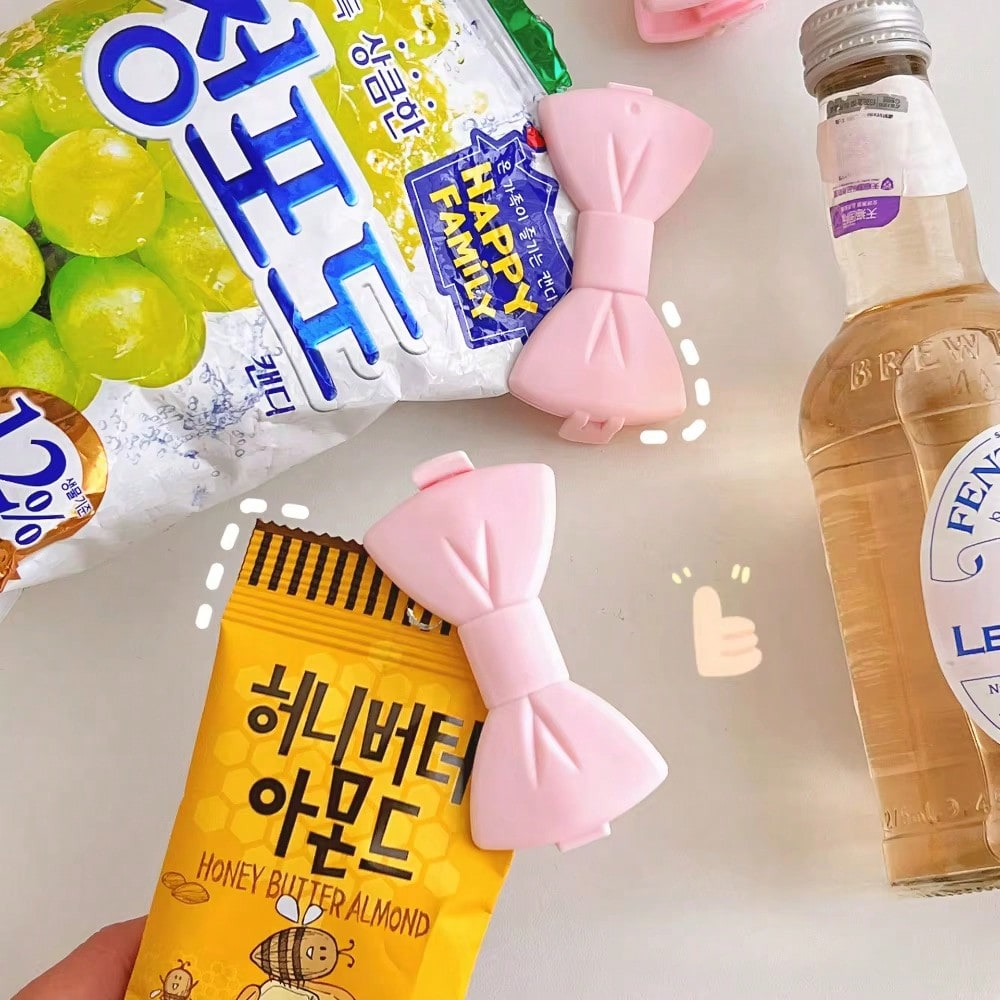 5PCS Kawaii Food Sealing Clip  - Food Storage Reusable Bags recensie en prijs