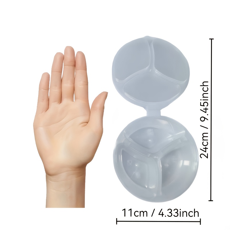 Round 3-Compartment Disposable - Food Storage Safety recensie en prijs