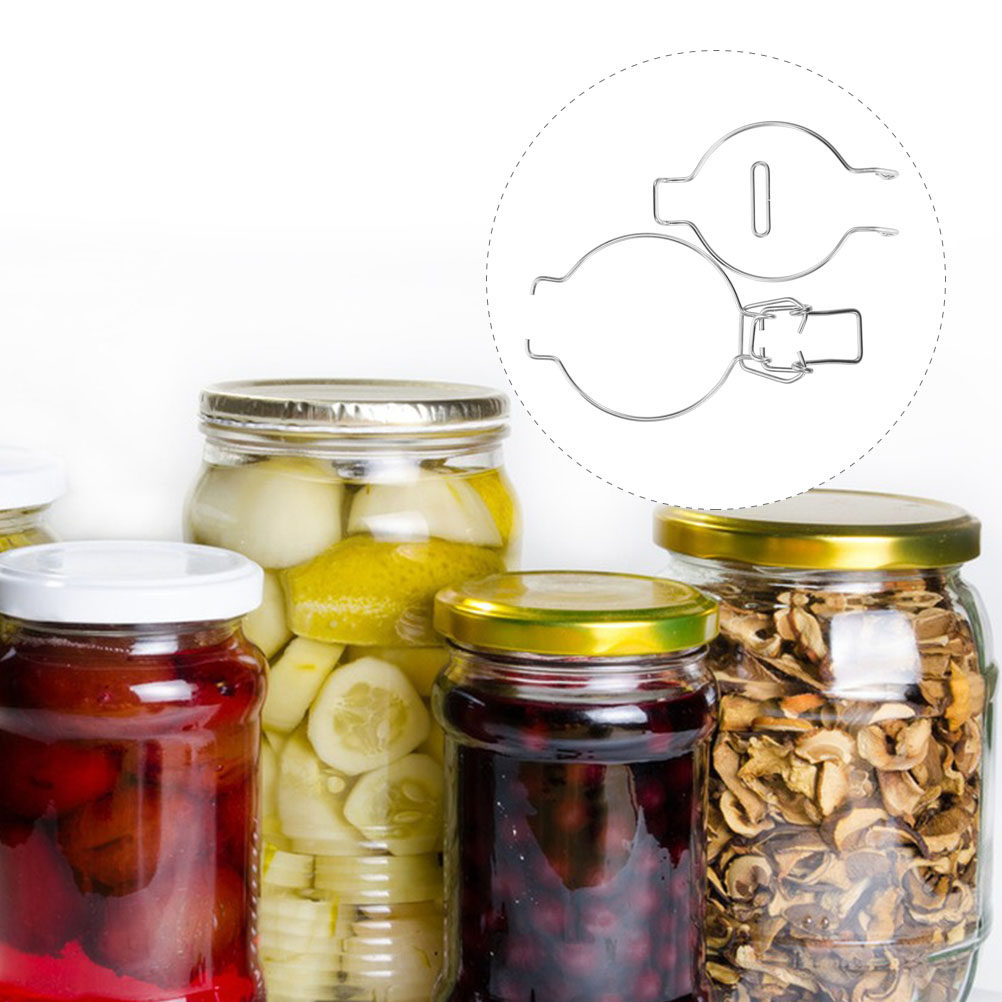 12Pcs Glass Jar Wire Clamps St - Food Storage Design recensie en prijs