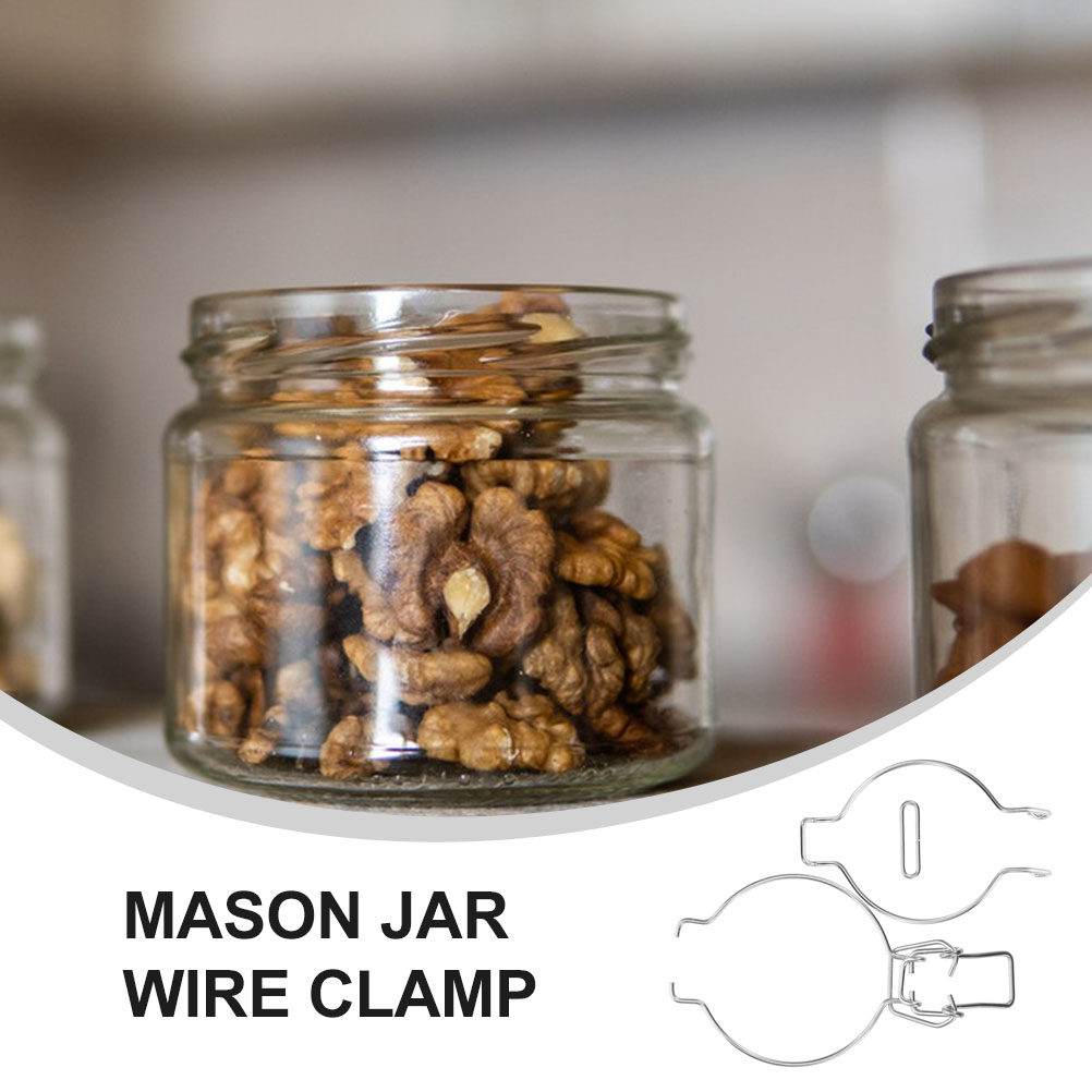 12Pcs Glass Jar Wire Clamps St - Food Storage Design recensie en prijs