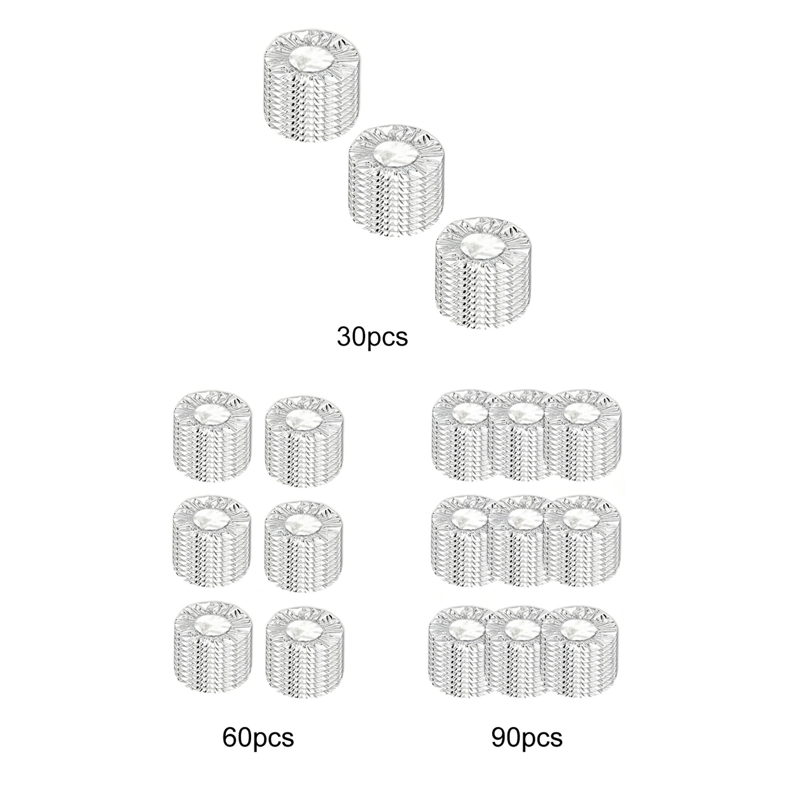 30/60/90PCS Aluminum Foil Insu - Food Storage To Keep Warm recensie en prijs