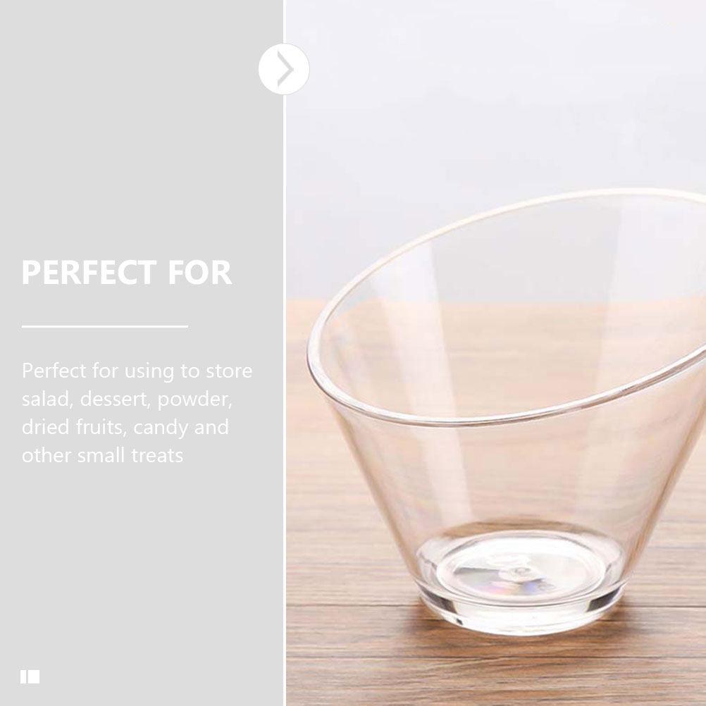 4Pcs Clear Acrylic Salad Bowls - Food Storage Design recensie en prijs