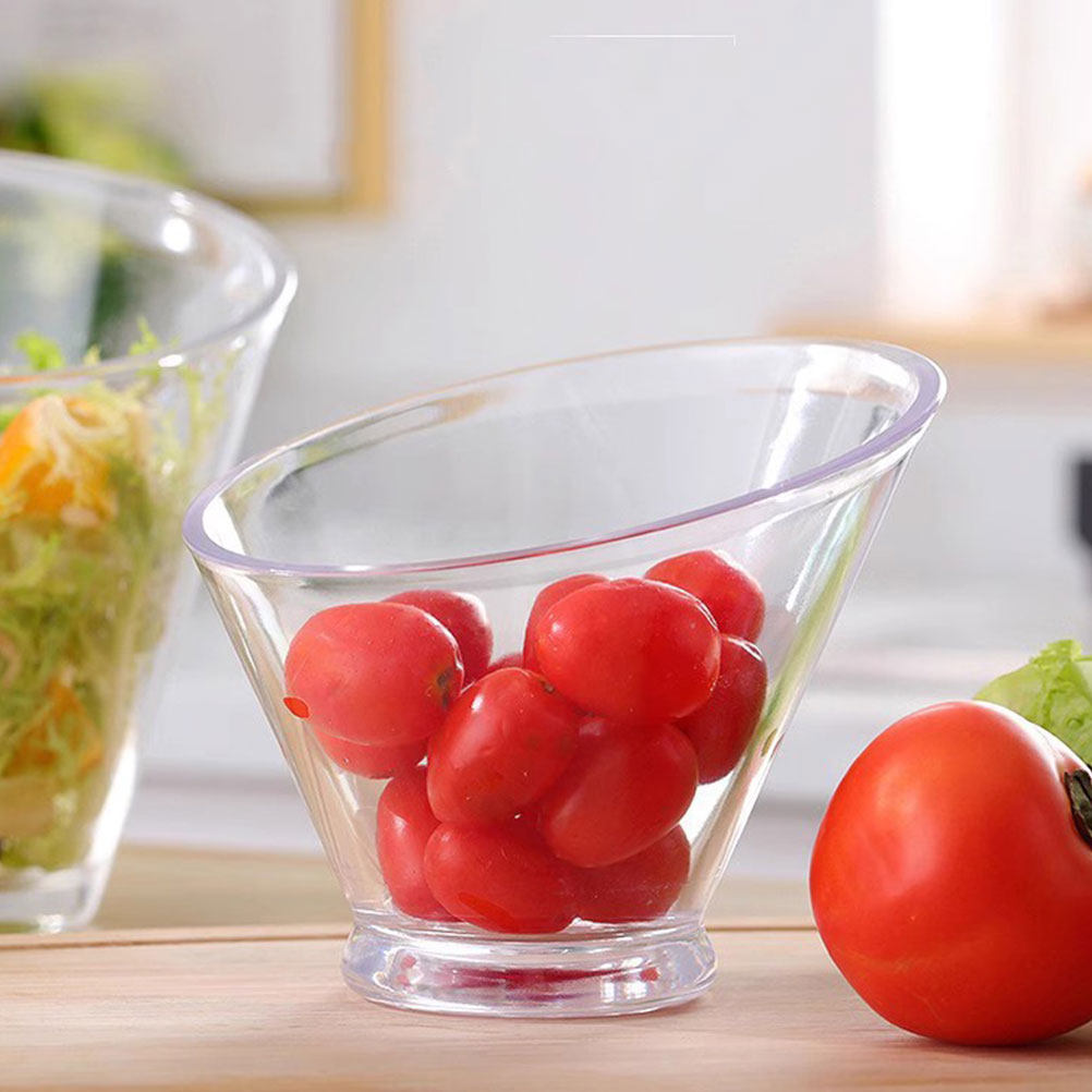 4Pcs Clear Acrylic Salad Bowls - Food Storage Design recensie en prijs