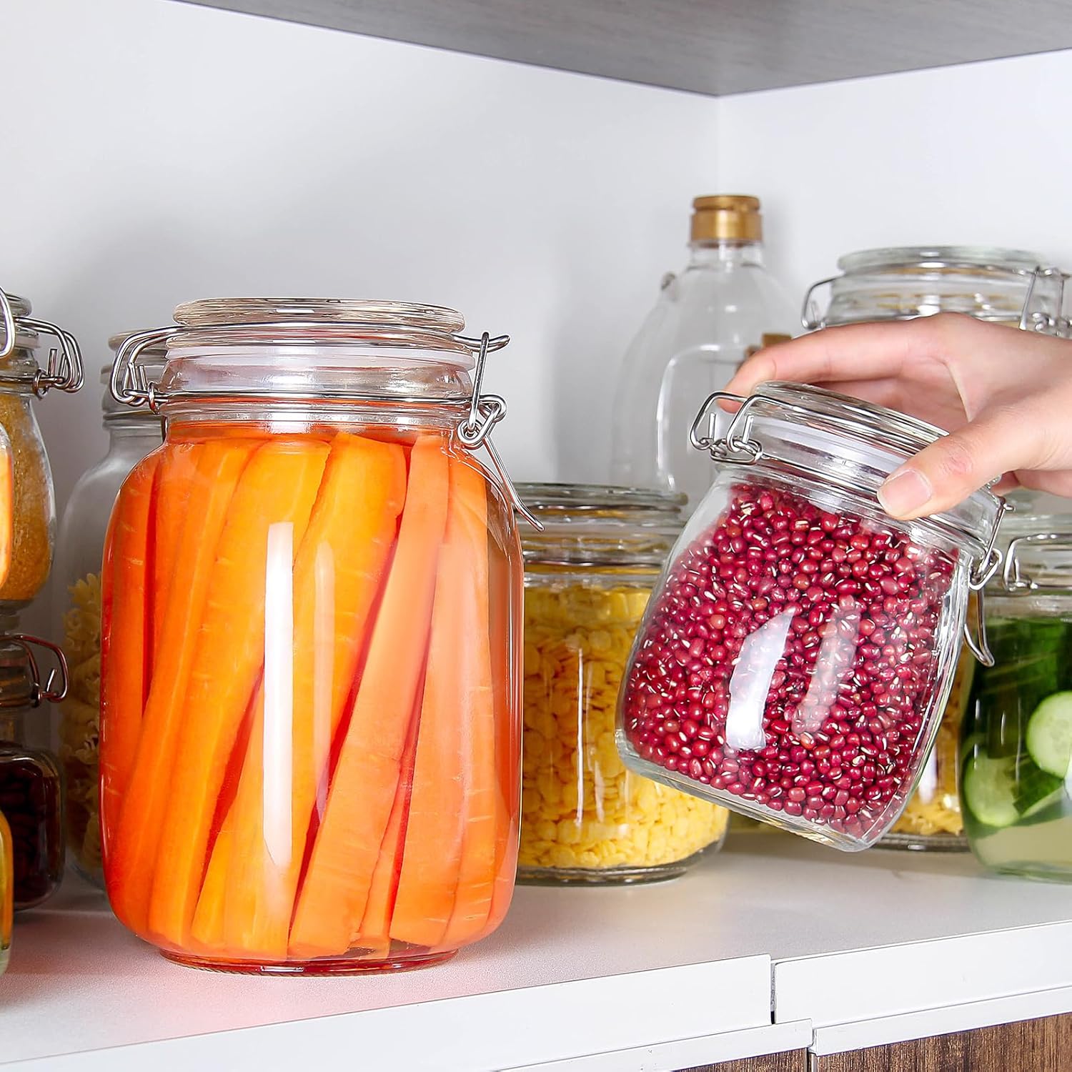 24oz Food Storage Canister Gla - Food Storage Glass Containers recensie en prijs