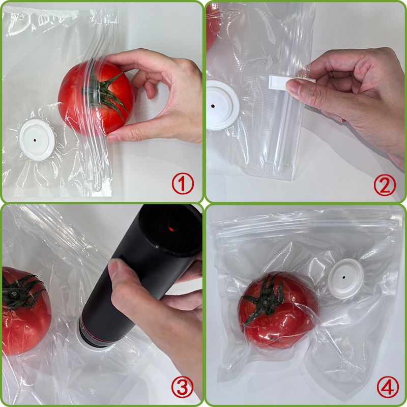 New Reusable Air Vacuum Storag - Food Storage Reusable Bags recensie en prijs