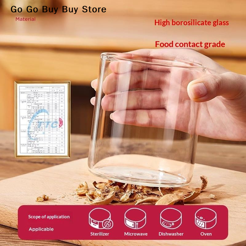 【ST】1Pc 240/400ML Glass Food S - Food Storage Glass Containers recensie en prijs