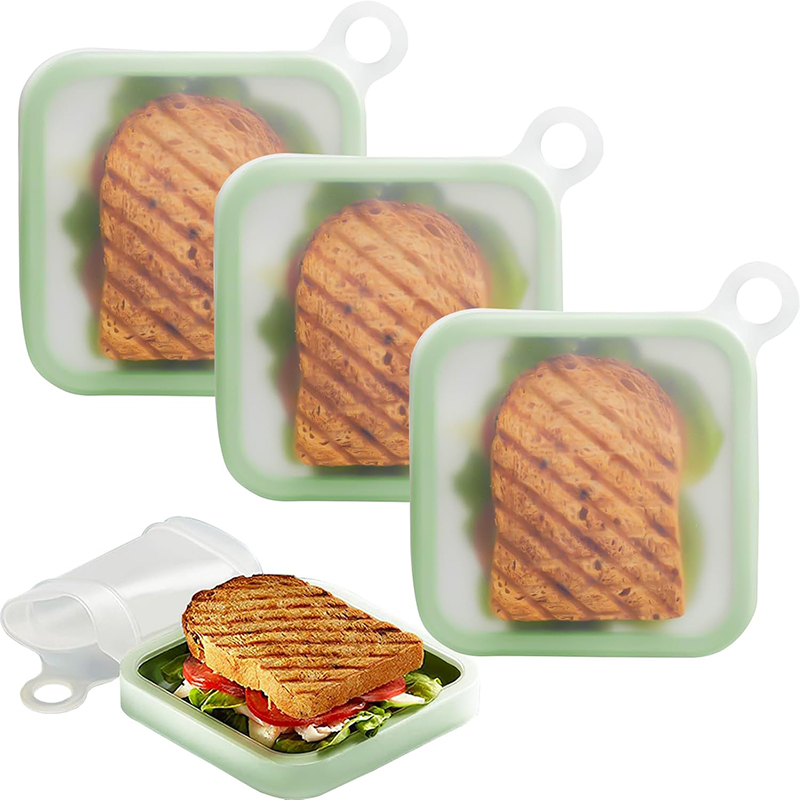 Silicone Sandwich Toast Bento  - Food Storage Safety recensie en prijs