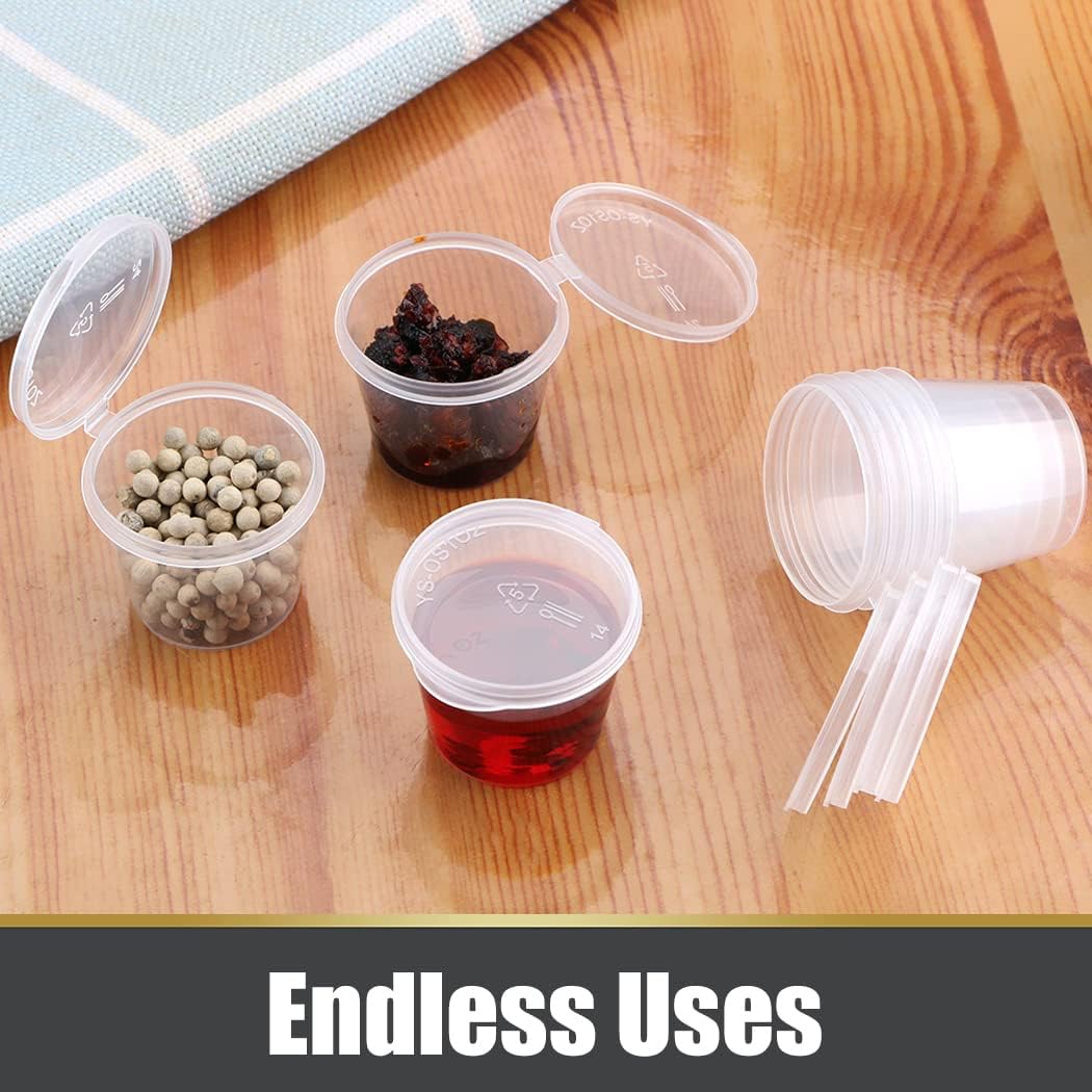 Disposable Clear Plastic Sauce - Food Storage Safety recensie en prijs