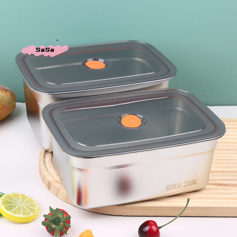 316 Stainless Steel Leak-proof - Food Storage Box Stainless Steel recensie en prijs