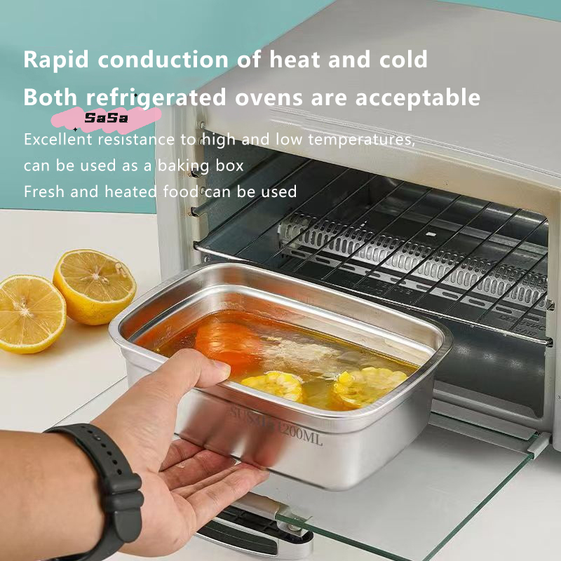 316 Stainless Steel Leak-proof - Food Storage Box Stainless Steel recensie en prijs