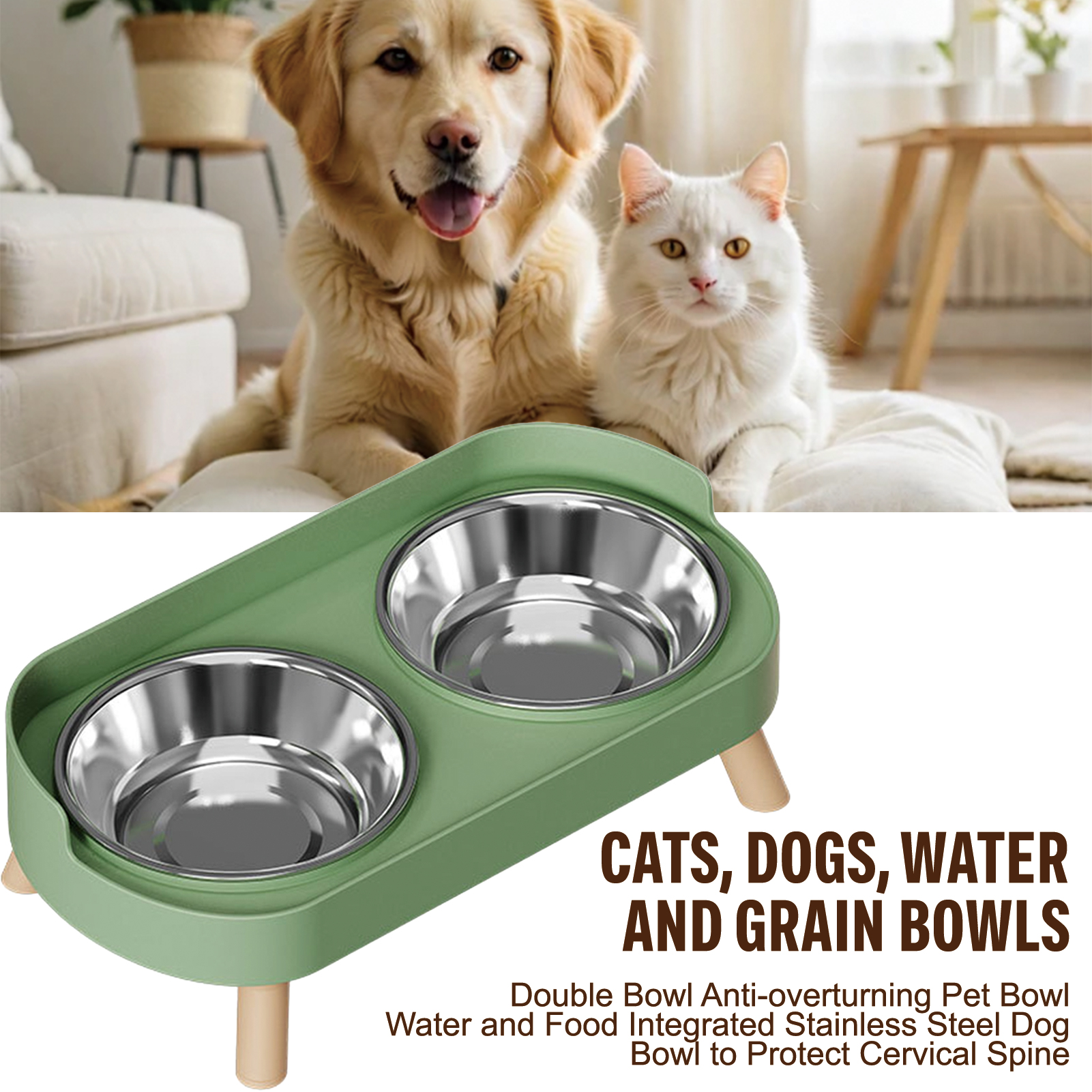 Stainless Steel Anti-Slip Cerv - Food Storage Safety recensie en prijs
